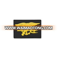 Customized logo 3D Silicone Raised Rubber Patch