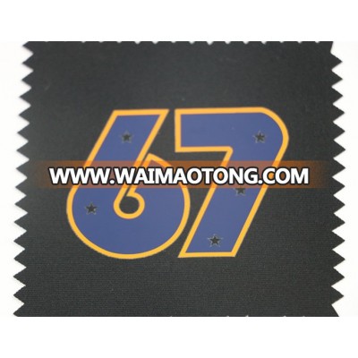 Screen printing silicone custom rubber badge 3d logo/silicone rubber patch logos raw materials